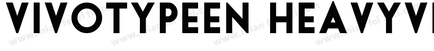 vivotypeEN HeavyVersion 100字体转换